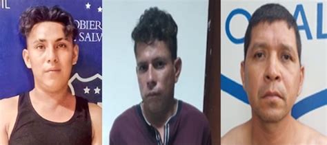 Pandilleros de la MS 13 capturados por homicidios y tráfico de drogas