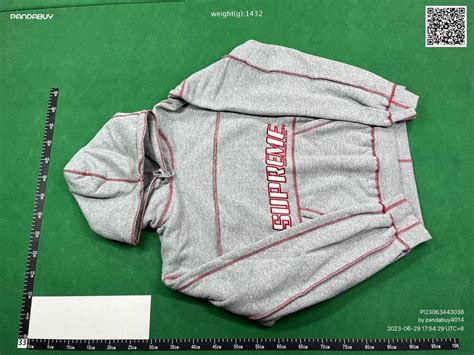 Supreme Grey Coverstitch Sweatsuit 350yuan Rfashionreps