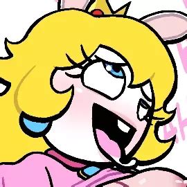 Rabbid Peach by lovetopullmicke on Newgrounds