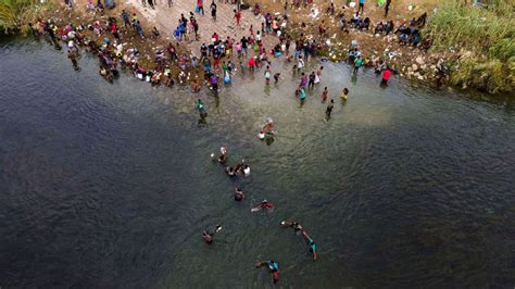 Why Thousands Of Migrants Many From Haiti Are Stuck At Texas Mexico