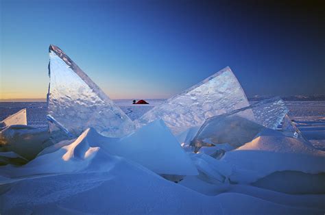 Ice Cold Cycling Across Lake Baikal By Waltraud Schulze