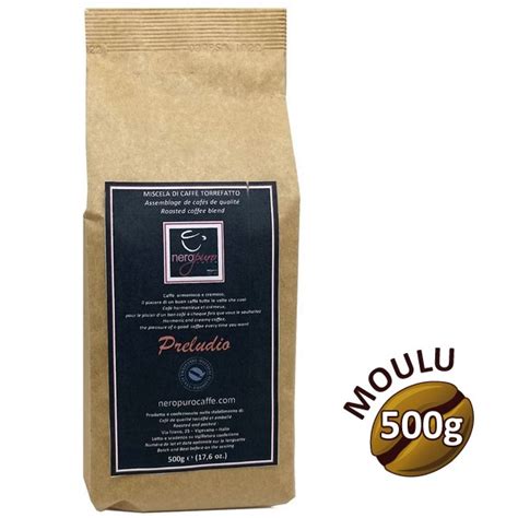 Café moulu Miscela Bar PRELUDIO 500g NERO PURO MAPALGA CAFES