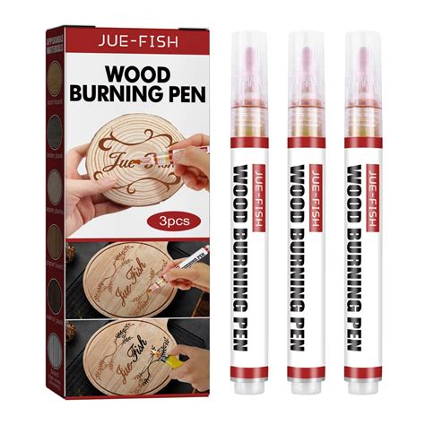 Buy Flbt Wood Burning Pen Set Diy Scorch Wood Burned Marker Charring Pen Wood Burning Pen