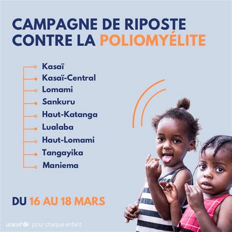 Unicef En Rdc On Twitter Lunicef Soutient La Prochaine Campagne