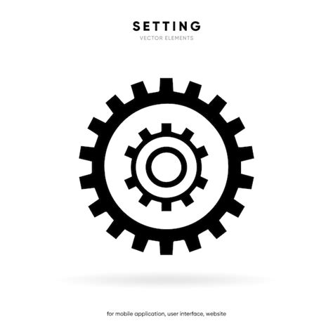 Ferramentas de ícone de configuração 3d engrenagem de engrenagem ajudam