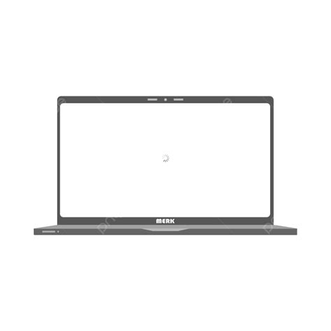 Gambar Layar Laptop Lengkap Dengan Ikon Vektor Mockup Laptop Maket