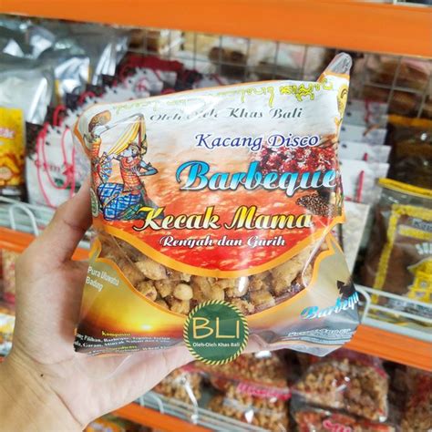 Jual Kacang Disco Kecak Mama Barbeque 400gr Di Lapak Blioleholehbali