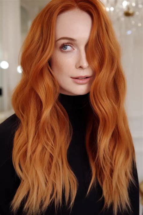 Spring Red Hair Color Trends For Women Brunette Blonde Medium Length Short And Highlights