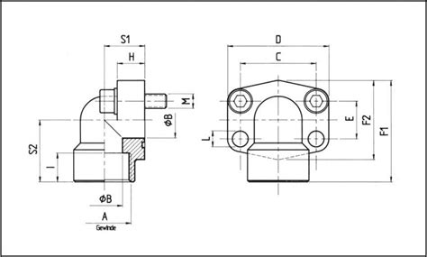 Sae Einschraubflansch Bspp Gewinde Sae Iso Brw Fluidtechnik