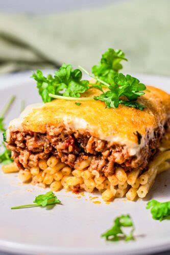 Pastitsio Greek Lasagna Recipes From Europe