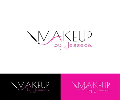 Feminine Upmarket Business Logo Design For Makeup By Jesseca By Mario