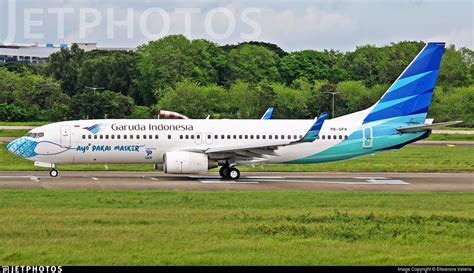 Pk Gfk Boeing 737 86n Garuda Indonesia Elleanora Valeria Jetphotos