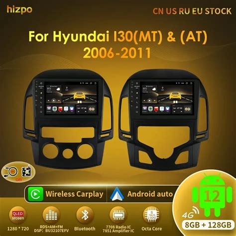 Hizpo Octa Core For Hyundai I Car Radio Multimedia