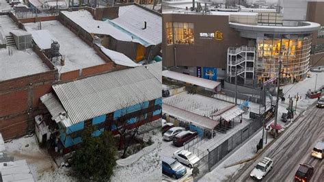 Huancayo Granizada Cubre La Ciudad De Blanco Como Si Fuera Estados Unidos Infobae