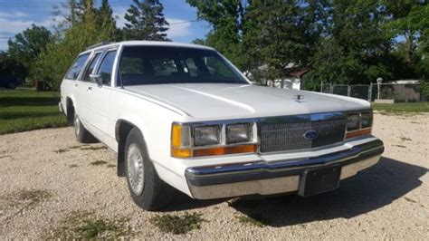 1988 Ford LTD Crown Victoria Station Wagon 351 Cop Motor Police Package