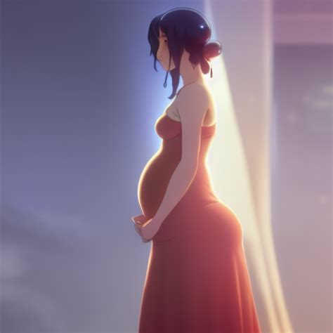 Anime Sexy Pregnant Woman Ghibli Style By Expandolicious2 On Deviantart