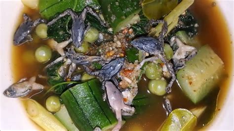 Amazing Food Of Dill Soup With Frogs Thai Food Recipes Asian Food