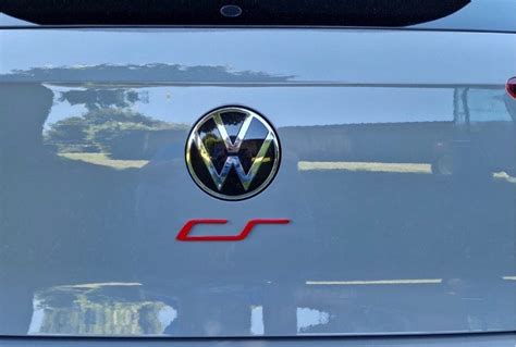 VW Golf GTI CLUBSPORT Emblem Logo Schriftzug Selbstklebend Etsy