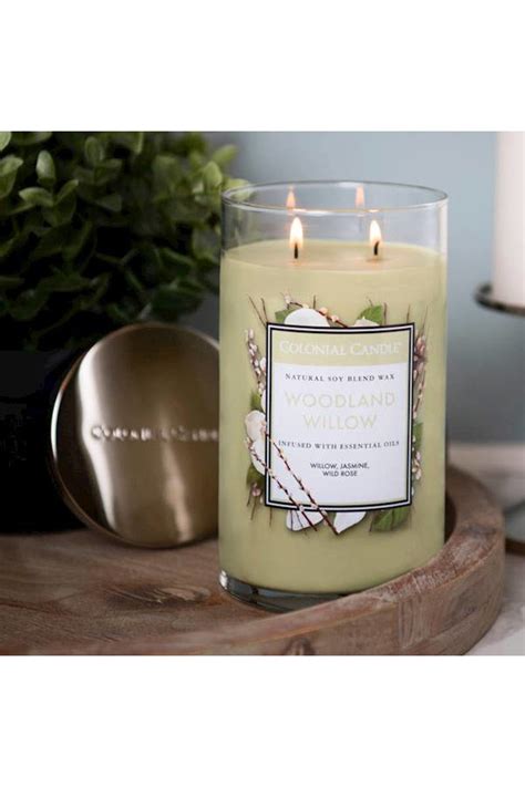 Woodland Willow Sojowa Wieca Zapachowa W Szkle Colonial Candle G