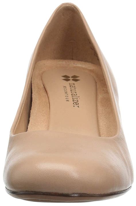 Naturalizer Womens Whitney Leather Closed Toe Classic Pumps Taupe Size 85 Tji Ebay