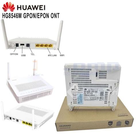 Promo Huawei HG8546M Gpon Epon ONT Wireless NEW ONU XPON HG8546M Huawei