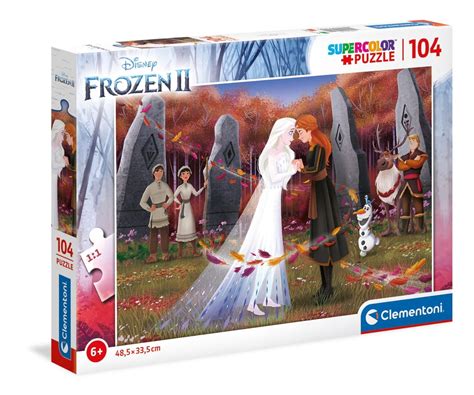 Clementoni Puzzle Disney Kraina Lodu 104 El Clementoni Sklep