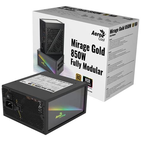 Aerocool Mirage Gold 850W 80 Plus Gold Modular PcComponentes