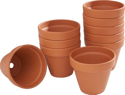 VBS Pot De Fleurs TERRAKOTTA Pots En Terre Cuite Cache Pots Divers