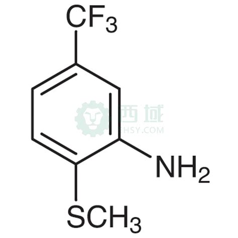 梯希爱 CAS 207974 07 02 甲基硫基 5 三氟甲基苯胺1g 98 0 多少钱 规格参数 图片 采购 西域