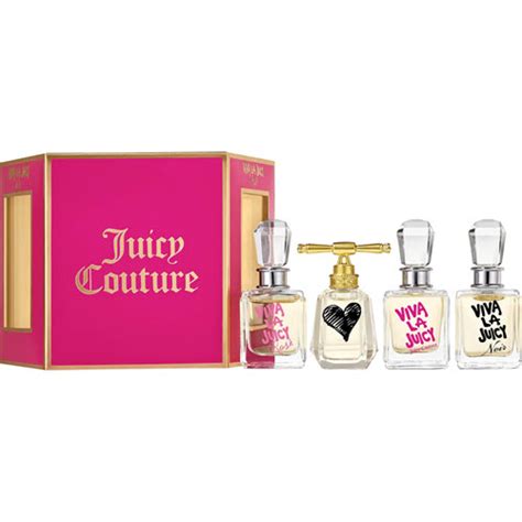 Juicy Couture Viva La Juicy 4pcs Gift Set For Her Hexogon Box Juicy