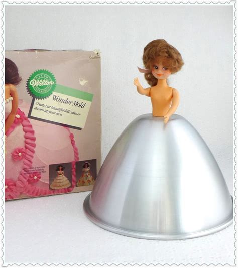 Wilton Wonder Mold Doll Cake Pan Wilton Doll Cake 70s