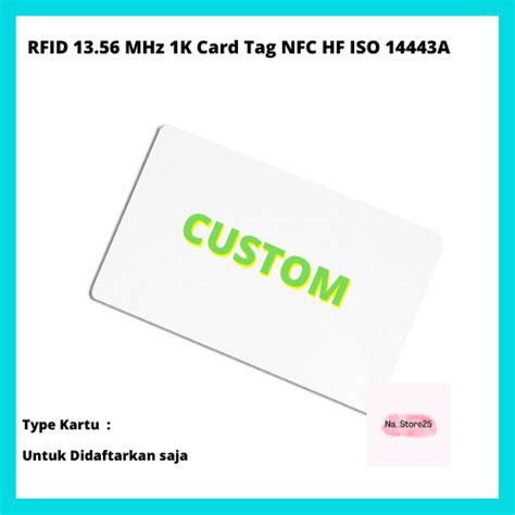 Jual Custom RFID Mifare Print Cetak ID Card Access Kartu Absensi 13