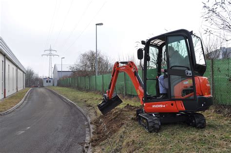 Kx Kubota Minibagger I B Hrer Baumaschinen