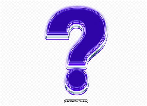 3d Blue Question Mark Element Free Png Image Id 489477 Toppng