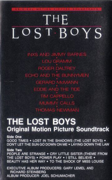 The Lost Boys - Original Motion Picture Soundtrack (1987, Cassette ...