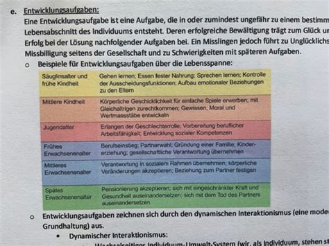 Entwicklungspsychologie HS23 Flashcards Quizlet