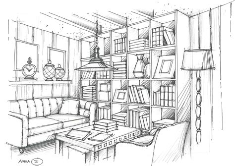 Living Room Sketch Drawing Best Ideas Duwikw