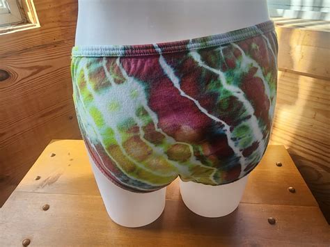 Hand Tie Dyed Bikini Womans Underwear Size 6 Etsy
