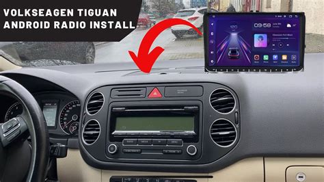 How To Install Android Radio Volkswagen Tiguan With Reverse Camera And