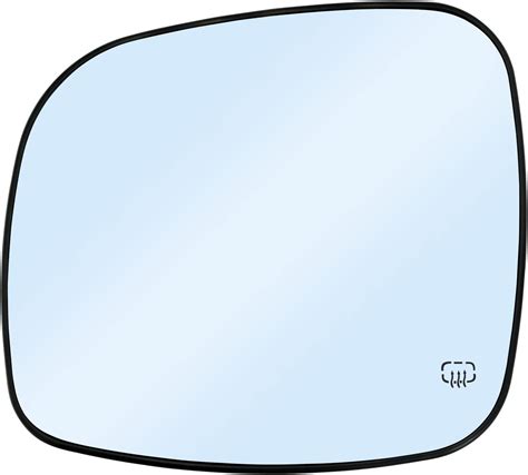 Amazon Driver Side Mirror Glass Assembly With Plastic Backing