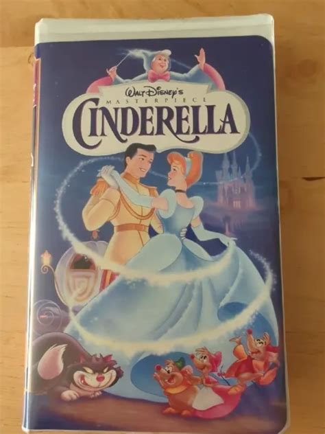 Walt Disney Cinderella Vhs Clamshell Masterpiece Collection Sexiz Pix