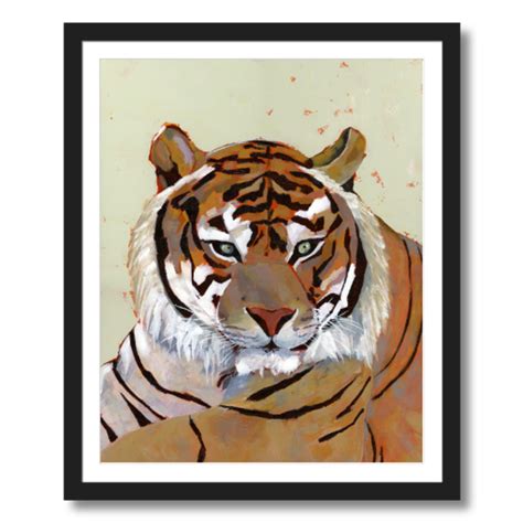 Patience Tiger Fine Art Print Tiger Art For Sale The Copper Wolf