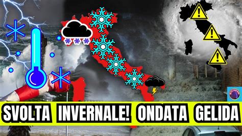 Meteo Italia Ondata Di Gelo Diretta Su Di Noi Giuliacci Svolta