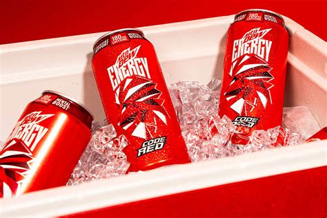 Mtn Dew Releases Code Red Energy Drink