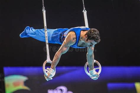 Davtyan Vahagn Competes On The Rings Editorial Stock Image Image Of