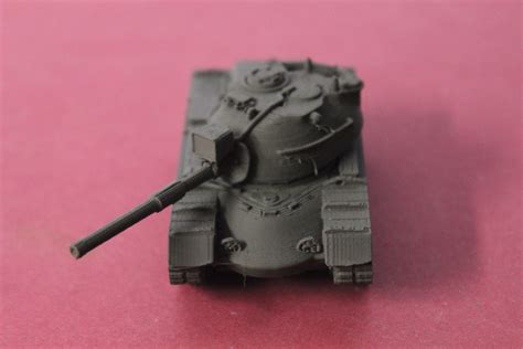 1-72ND SCALE 3D PRINTED VIETNAM WAR U.S. ARMY M48A5 PATTON TANK WITH S ...