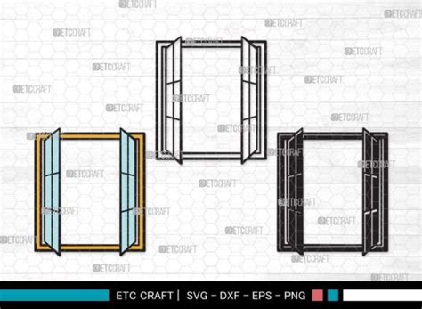 Gothic Windows Svg Designs Graphics