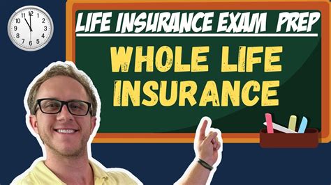 Whole Life Insurance Life Insurance Exam Prep YouTube