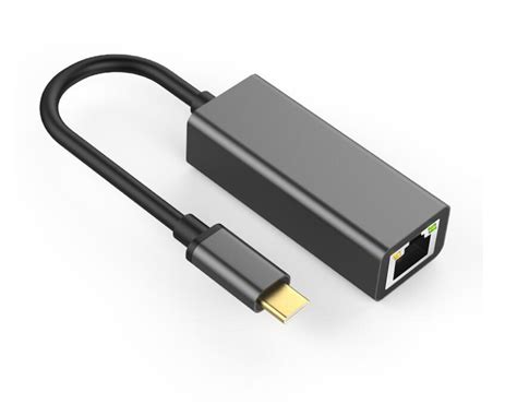 Type-C To RJ45 Lan Ethernet Converter Type C 10/100/1000Mbps Gigabit ...