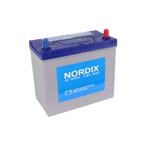 Аккумулятор Nordix 55 Ah, 520 А, L-обратная, 238х129х225 мм ...